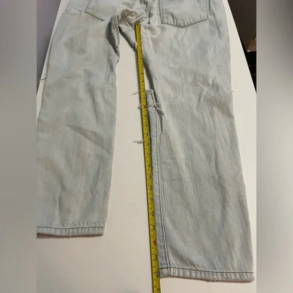 One Teaspoon Shabbies Drawstring Boyfriend Jeans sz M - Picture 4 of 4